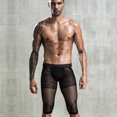 Sexy Mens Sheer Backless Pants